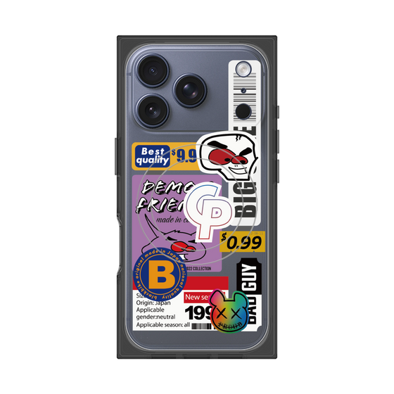 プレミアムスクエアケース with MagSafe［ Demon Friends Sticker .2 ］
