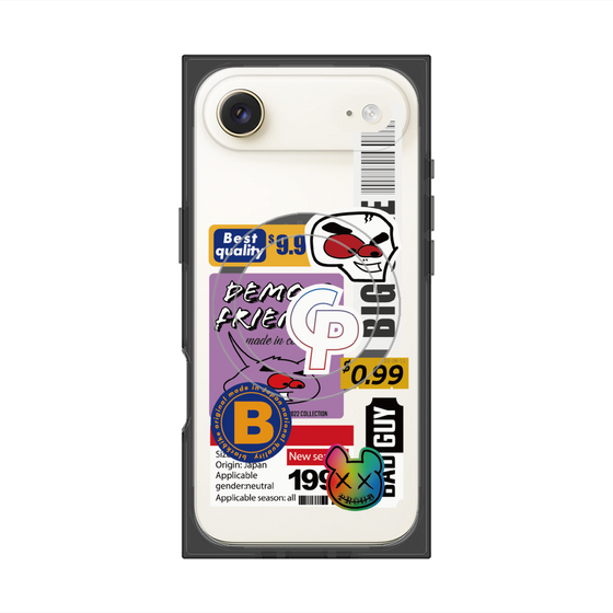 プレミアムスクエアケース with MagSafe［ Demon Friends Sticker .2 ］