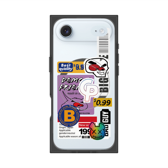 プレミアムスクエアケース with MagSafe［ Demon Friends Sticker .2 ］