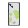 プレミアムスクエアケース with MagSafe［ LANVIN en Bleu Hearts Green - ランバン ハート グリーン ］