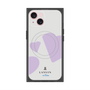 プレミアムスクエアケース with MagSafe［ LANVIN en Bleu Hearts Purple - ランバン ハート パープル ］