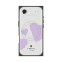 プレミアムスクエアケース with MagSafe［ LANVIN en Bleu Hearts Purple - ランバン ハート パープル ］