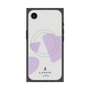 プレミアムスクエアケース with MagSafe［ LANVIN en Bleu Hearts Purple - ランバン ハート パープル ］