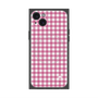 プレミアムスクエアケース with MagSafe［ Checkered Pink - ギンガムチェック ピンク ］