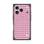 プレミアムスクエアケース with MagSafe［ Checkered Pink - ギンガムチェック ピンク ］