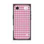 プレミアムスクエアケース with MagSafe［ Checkered Pink - ギンガムチェック ピンク ］