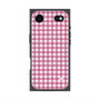 プレミアムスクエアケース with MagSafe［ Checkered Pink - ギンガムチェック ピンク ］