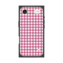 プレミアムスクエアケース with MagSafe［ Checkered Pink - ギンガムチェック ピンク ］