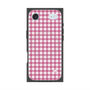 プレミアムスクエアケース with MagSafe［ Checkered Pink - ギンガムチェック ピンク ］
