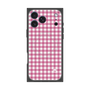 プレミアムスクエアケース with MagSafe［ Checkered Pink - ギンガムチェック ピンク ］