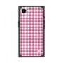 プレミアムスクエアケース with MagSafe［ Checkered Pink - ギンガムチェック ピンク ］