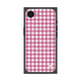 プレミアムスクエアケース with MagSafe［ Checkered Pink - ギンガムチェック ピンク ］
