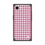 プレミアムスクエアケース with MagSafe［ Checkered Pink - ギンガムチェック ピンク ］