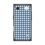 プレミアムスクエアケース with MagSafe［ Checkered Blue - ギンガムチェック ブルー ］