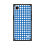 プレミアムスクエアケース with MagSafe［ Checkered Blue - ギンガムチェック ブルー ］