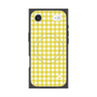 プレミアムスクエアケース with MagSafe［ Checkered Yellow - ギンガムチェック イエロー ］