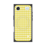 プレミアムスクエアケース with MagSafe［ Checkered Yellow - ギンガムチェック イエロー ］