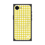 プレミアムスクエアケース with MagSafe［ Checkered Yellow - ギンガムチェック イエロー ］