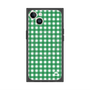 プレミアムスクエアケース with MagSafe［ Checkered Green - ギンガムチェック グリーン ］