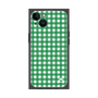 プレミアムスクエアケース with MagSafe［ Checkered Green - ギンガムチェック グリーン ］