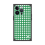プレミアムスクエアケース with MagSafe［ Checkered Green - ギンガムチェック グリーン ］