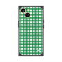 プレミアムスクエアケース with MagSafe［ Checkered Green - ギンガムチェック グリーン ］
