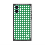 プレミアムスクエアケース with MagSafe［ Checkered Green - ギンガムチェック グリーン ］