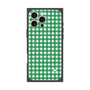 プレミアムスクエアケース with MagSafe［ Checkered Green - ギンガムチェック グリーン ］