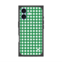 プレミアムスクエアケース with MagSafe［ Checkered Green - ギンガムチェック グリーン ］
