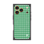 プレミアムスクエアケース with MagSafe［ Checkered Green - ギンガムチェック グリーン ］