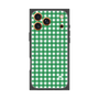 プレミアムスクエアケース with MagSafe［ Checkered Green - ギンガムチェック グリーン ］
