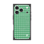 プレミアムスクエアケース with MagSafe［ Checkered Green - ギンガムチェック グリーン ］