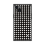 プレミアムスクエアケース with MagSafe［ Checkered Purple - ギンガムチェック ブラック ］