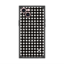 プレミアムスクエアケース with MagSafe［ Checkered Purple - ギンガムチェック ブラック ］