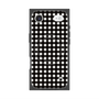 プレミアムスクエアケース with MagSafe［ Checkered Purple - ギンガムチェック ブラック ］
