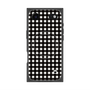 プレミアムスクエアケース with MagSafe［ Checkered Purple - ギンガムチェック ブラック ］