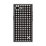 プレミアムスクエアケース with MagSafe［ Checkered Purple - ギンガムチェック ブラック ］
