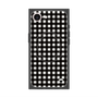 プレミアムスクエアケース with MagSafe［ Checkered Purple - ギンガムチェック ブラック ］