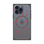 プレミアムスクエアケース with MagSafe［ Dippin dots Red - ディッピンドッツ レッド ］
