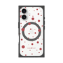 プレミアムスクエアケース with MagSafe［ Dippin dots Red - ディッピンドッツ レッド ］