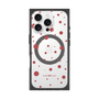 プレミアムスクエアケース with MagSafe［ Dippin dots Red - ディッピンドッツ レッド ］