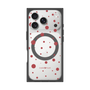 プレミアムスクエアケース with MagSafe［ Dippin dots Red - ディッピンドッツ レッド ］