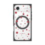 プレミアムスクエアケース with MagSafe［ Dippin dots Red - ディッピンドッツ レッド ］