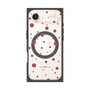 プレミアムスクエアケース with MagSafe［ Dippin dots Red - ディッピンドッツ レッド ］