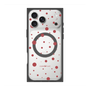 プレミアムスクエアケース with MagSafe［ Dippin dots Red - ディッピンドッツ レッド ］