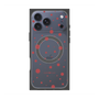 プレミアムスクエアケース with MagSafe［ Dippin dots Red - ディッピンドッツ レッド ］