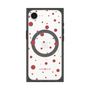 プレミアムスクエアケース with MagSafe［ Dippin dots Red - ディッピンドッツ レッド ］
