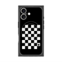 プレミアムスクエアケース with MagSafe［ Racing checkered flag - レーシングチェッカーフラッグ ］