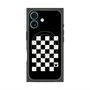プレミアムスクエアケース with MagSafe［ Racing checkered flag - レーシングチェッカーフラッグ ］