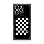 プレミアムスクエアケース with MagSafe［ Racing checkered flag - レーシングチェッカーフラッグ ］